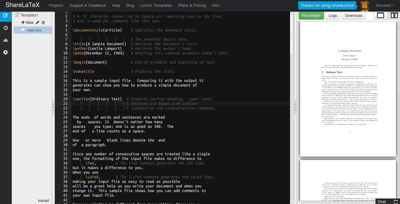 Sublime text editor 3